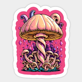 Mushrooms Sticker